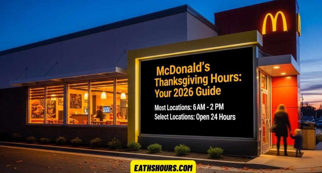 Is McDonald’s Open on Thanksgiving