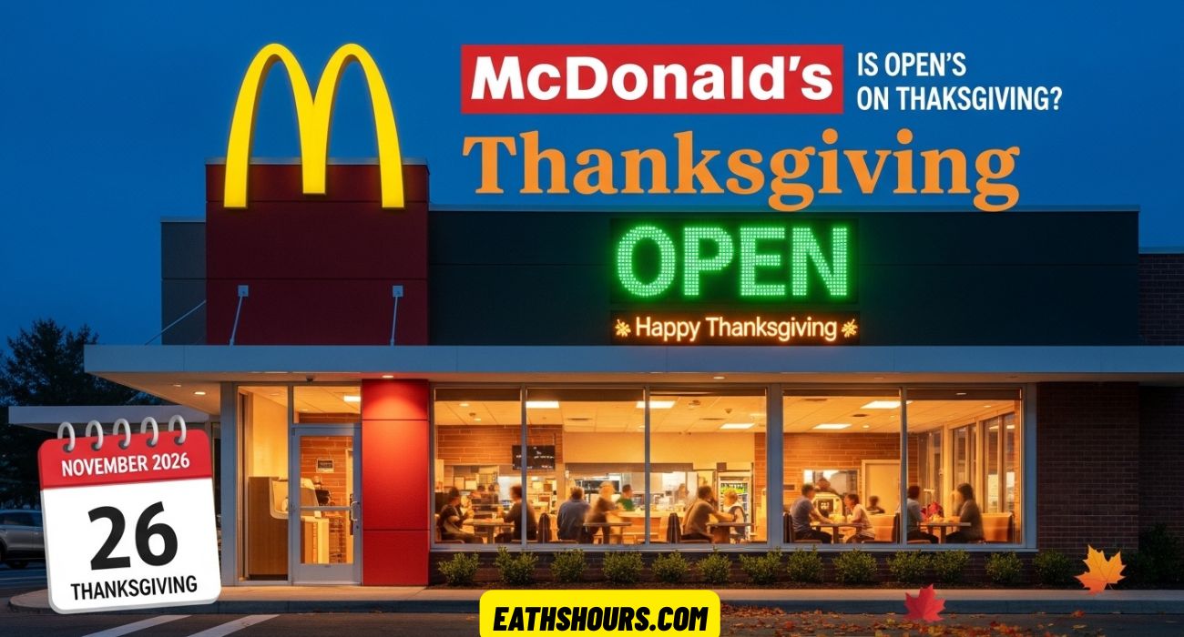 Is McDonald’s Open on Thanksgiving