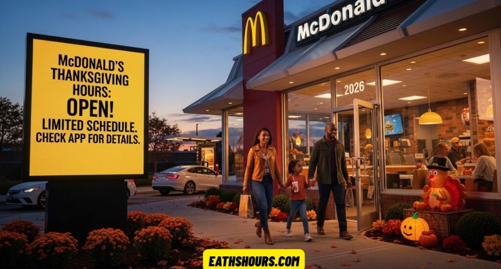 Is McDonald’s Open on Thanksgiving