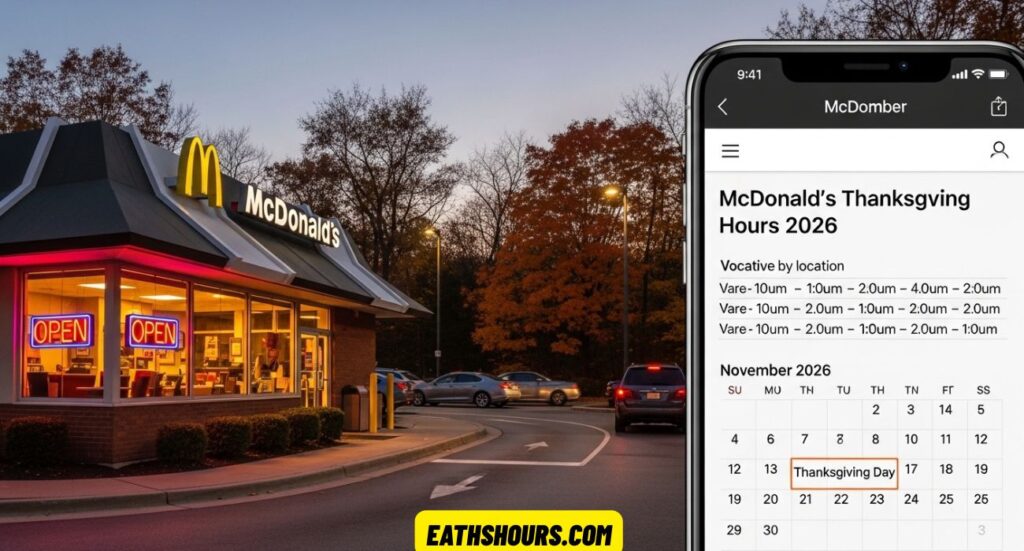 Is McDonald’s Open on Thanksgiving
