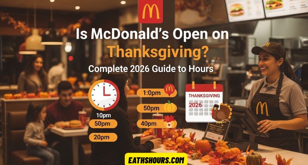 Is McDonald’s Open on Thanksgiving