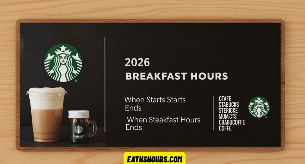 Starbucks Breakfast Hours