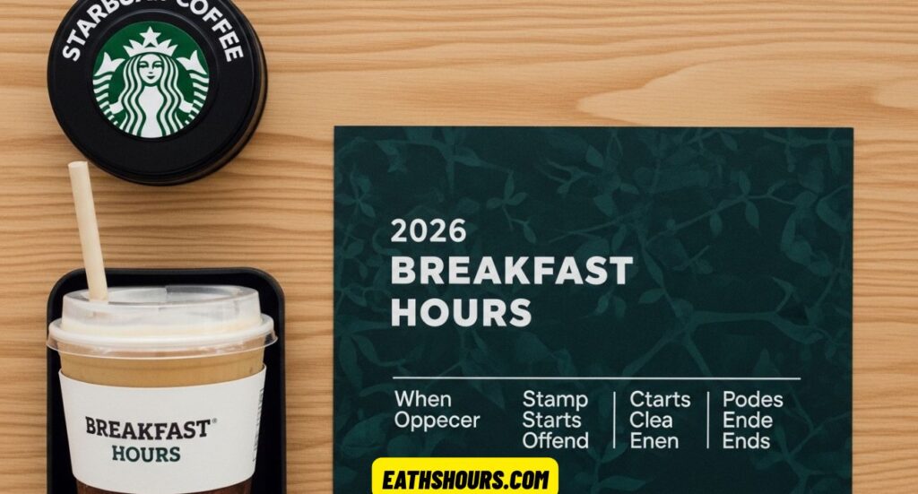 Starbucks Breakfast Hours