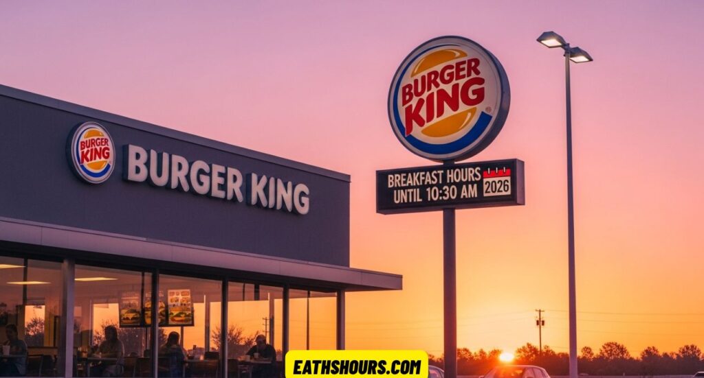 What Time Does Burger King Stop Serving Breakfast