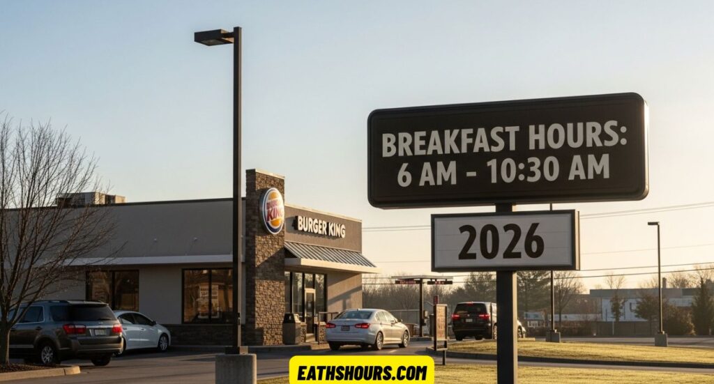 What Time Does Burger King Stop Serving Breakfast