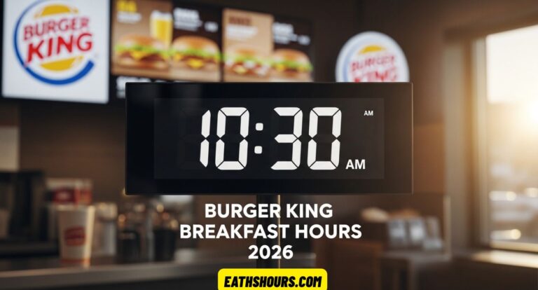 What Time Does Burger King Stop Serving Breakfast