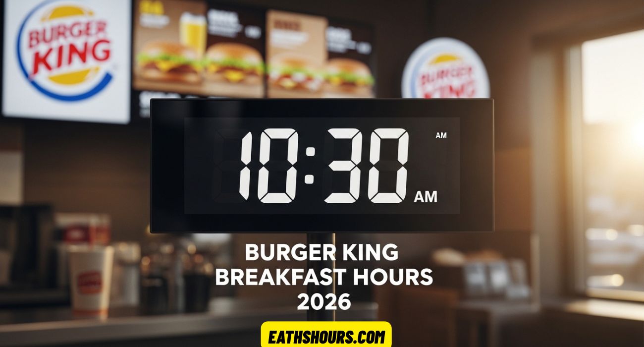 What Time Does Burger King Stop Serving Breakfast