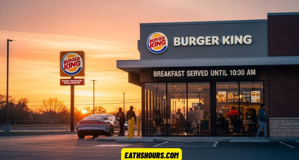 What Time Does Burger King Stop Serving Breakfast