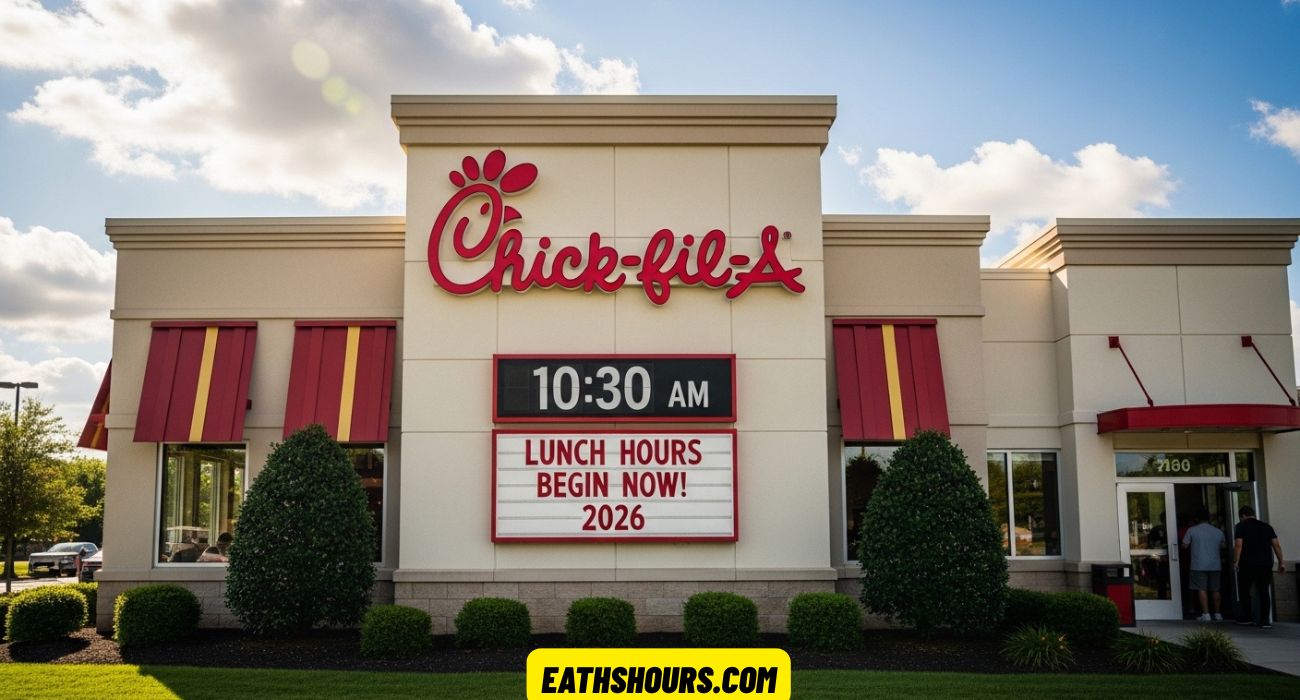 When Does Chick-fil-A Lunch Hours