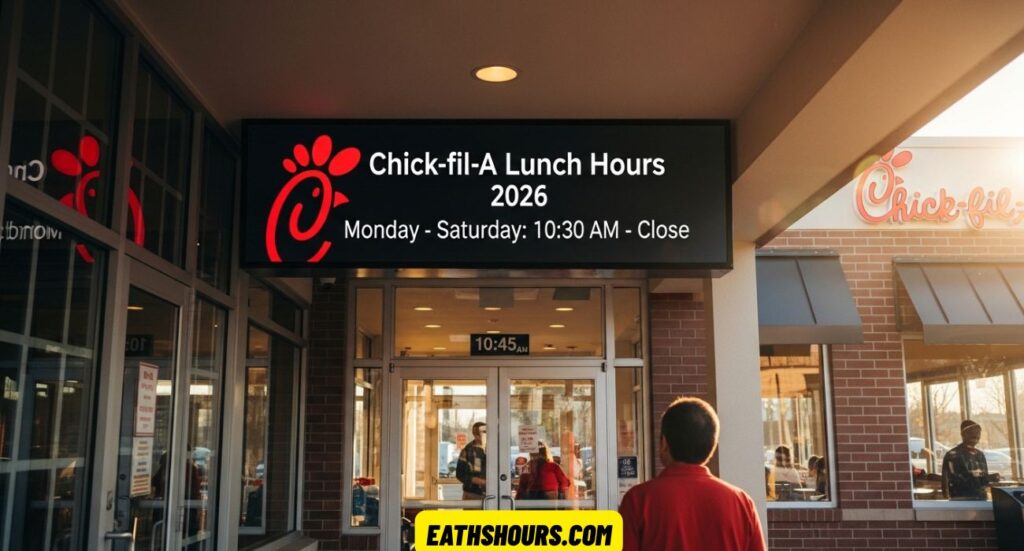 When Does Chick-fil-A Lunch Hours