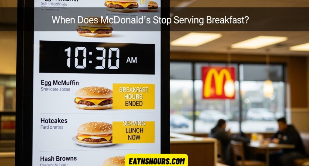 When Does McDonald’s Stop Serving Breakfast